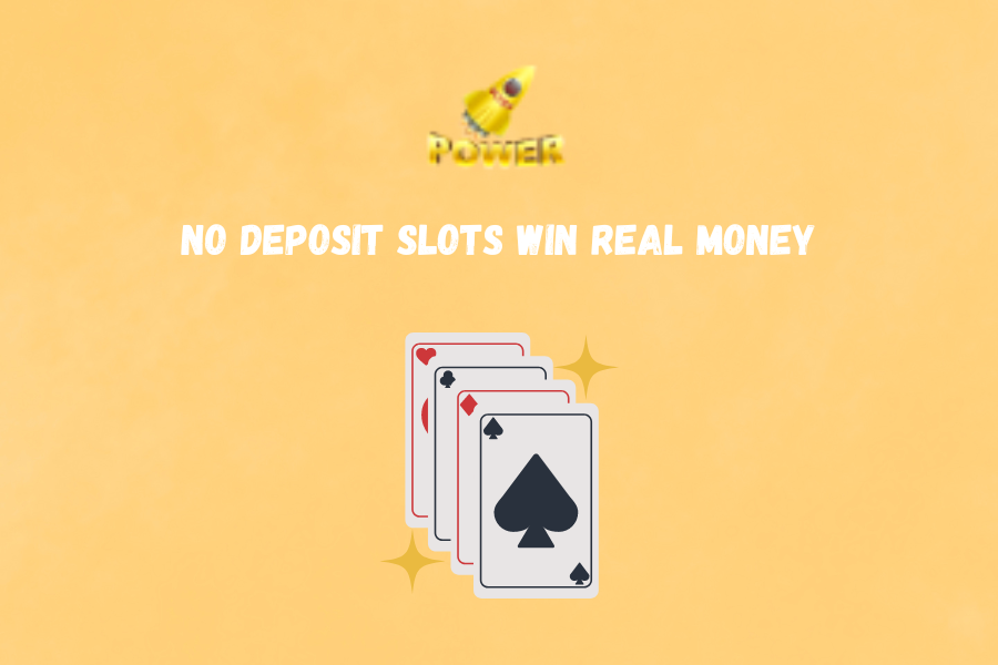 no deposit slots win real money